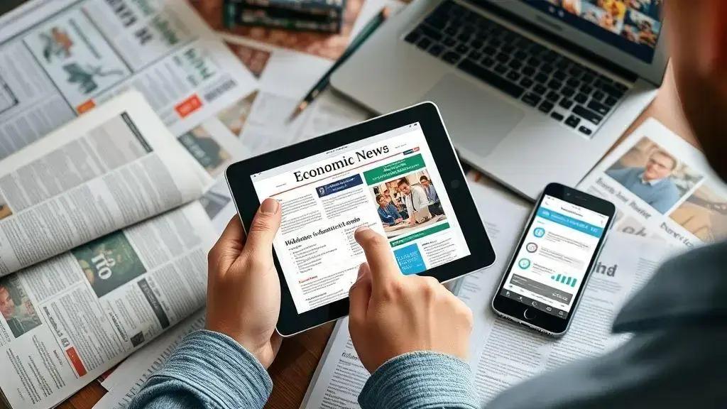 Resources for staying updated on economic news