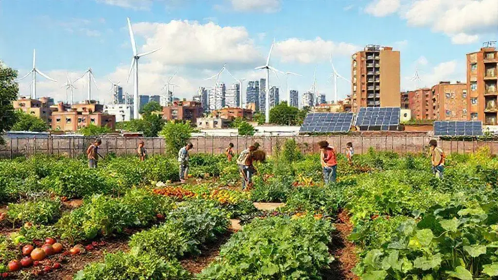 Real-world examples of sustainable development applications