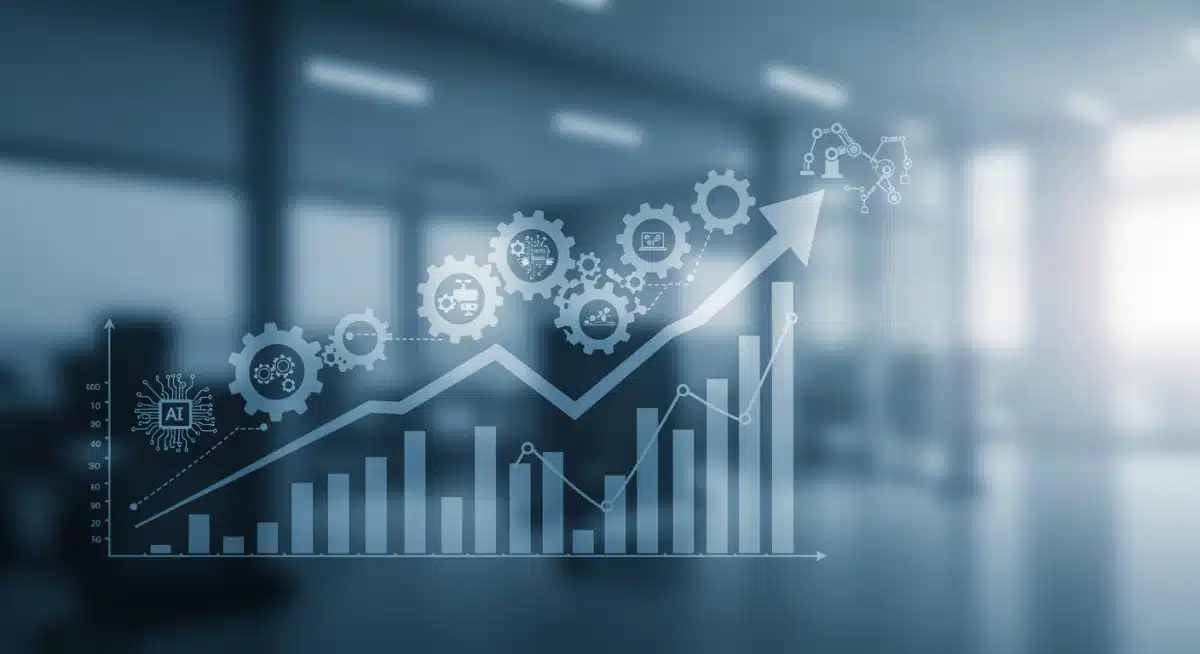 Infographic showing growth and interconnectedness of automation technologies.