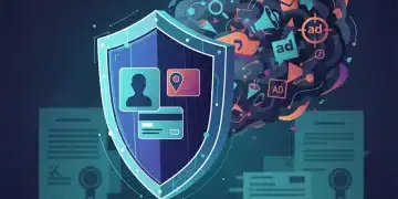 Digital shield protecting user data from marketing tools, representing US data privacy law changes by 2026.